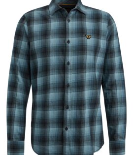 Blouse blauw/zwart