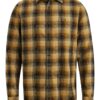 Blouse zwart/camel