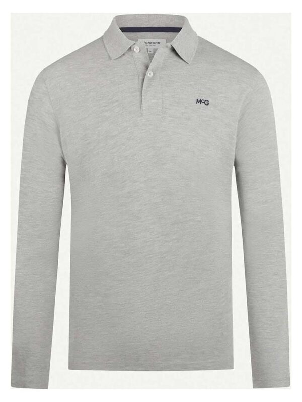 Poloshirt lichtgrijs